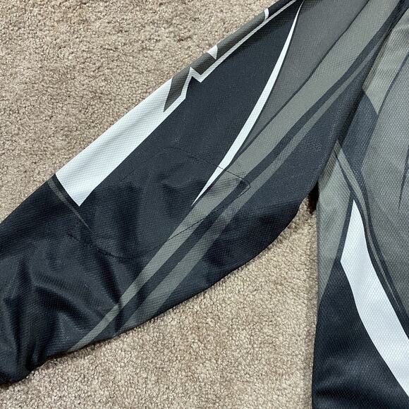 Thor Phase Motocross Jersey 2005 Black Gray MX Dirt Bike Off Road XL - Picture 8 of 14